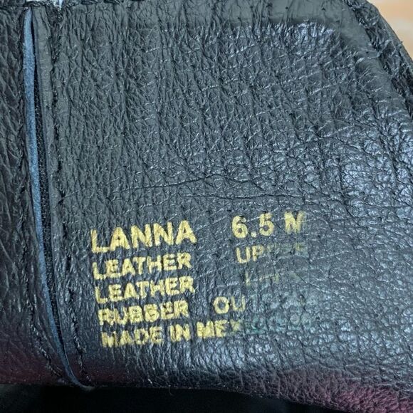 Steve Madden Lanna Black Leather Studded Ankle Boots - Picture 13 of 14